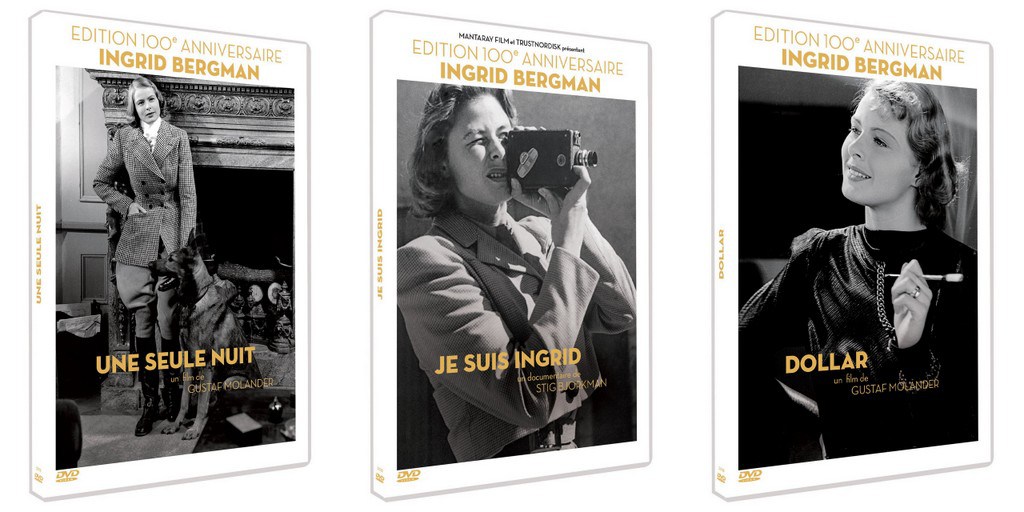 Ingrid Bergman : la période suédoise en DVD