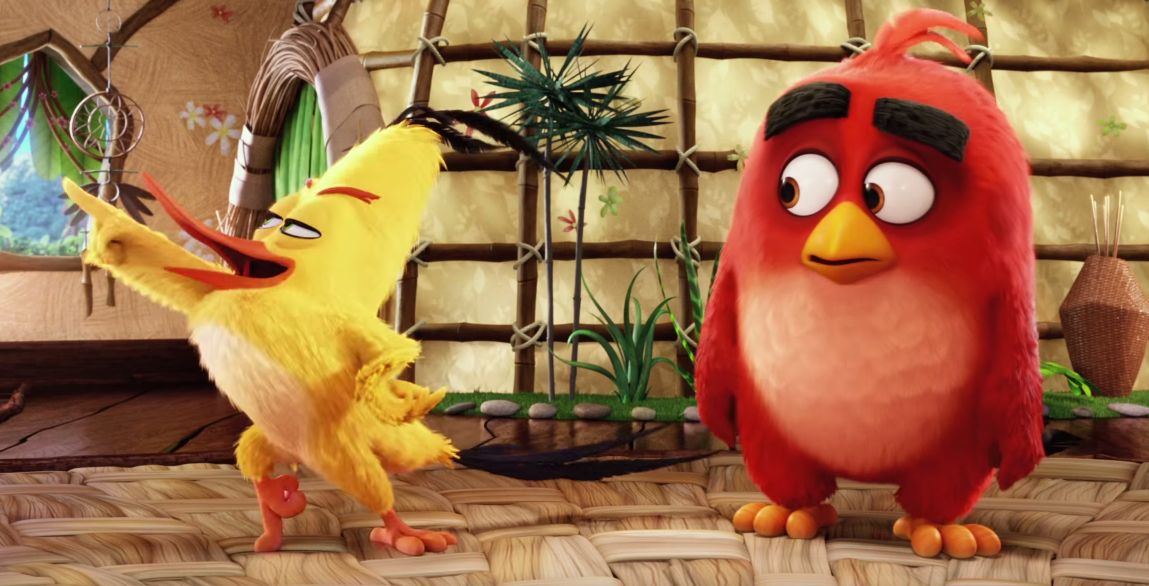 ” ANGRY BIRDS-THE MOVIE ” : anthropomorphism reducer