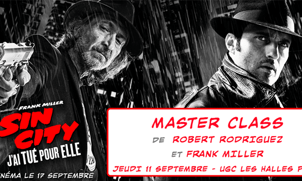 Masterclass Sin City 2 : Robert Rodriguez and Frank Miller
